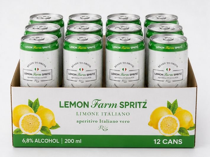 Lemon Spritz 200ml — plech 12ks